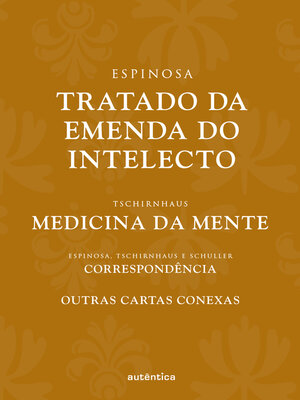 cover image of Tratado da emenda do intelecto